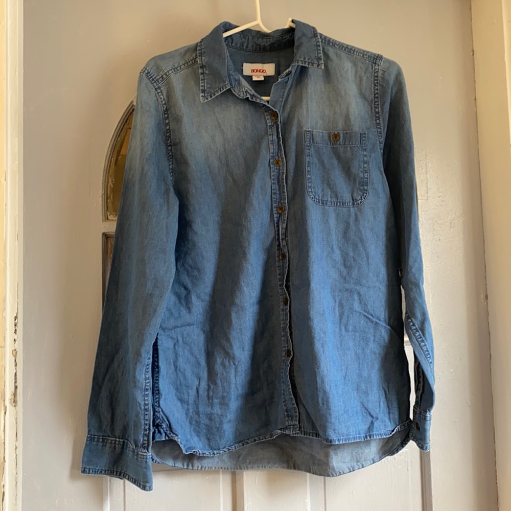 Denim Bongo Shirt Size Medium
